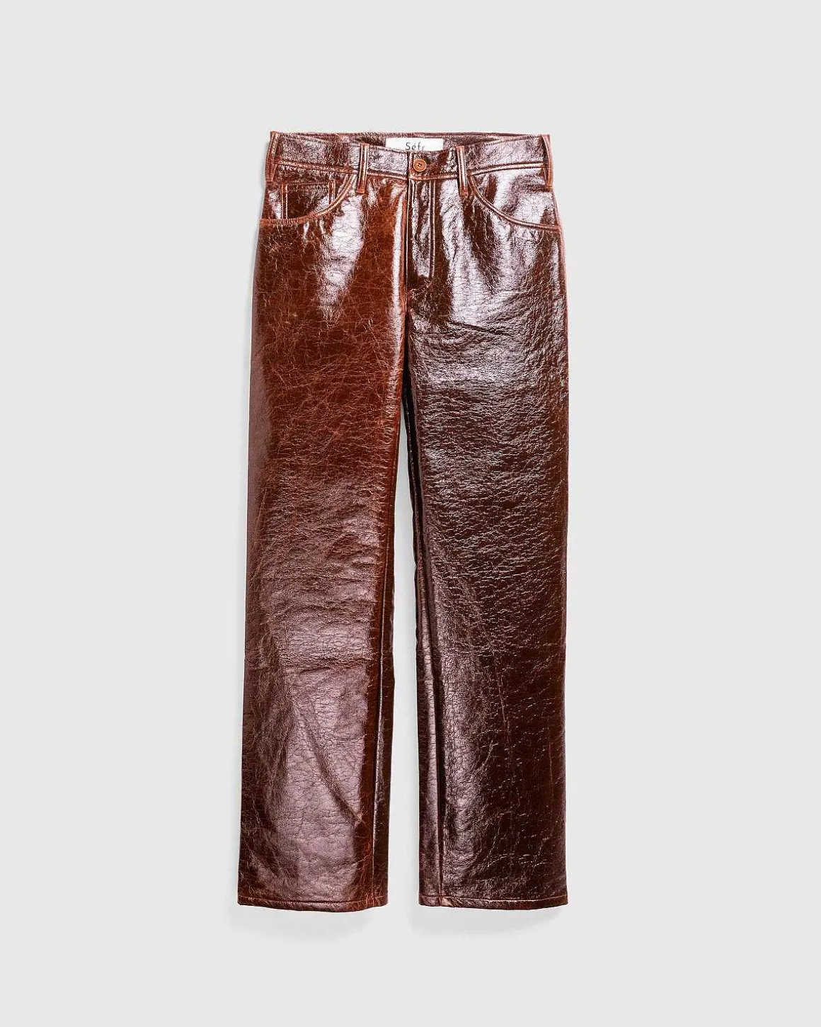 Otis Bukser Coated Crackle Bomuld