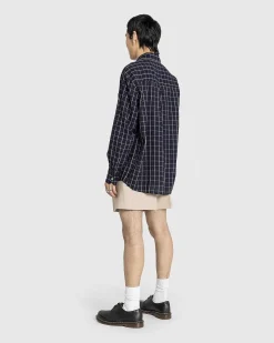 Over Shirt Mork Middelhavs Ternet