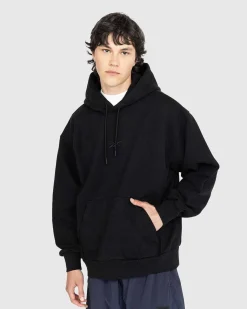 Oversized Piped Haettetroje Sort