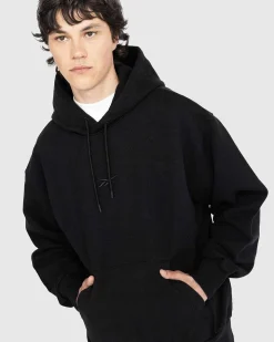 Oversized Piped Haettetroje Sort