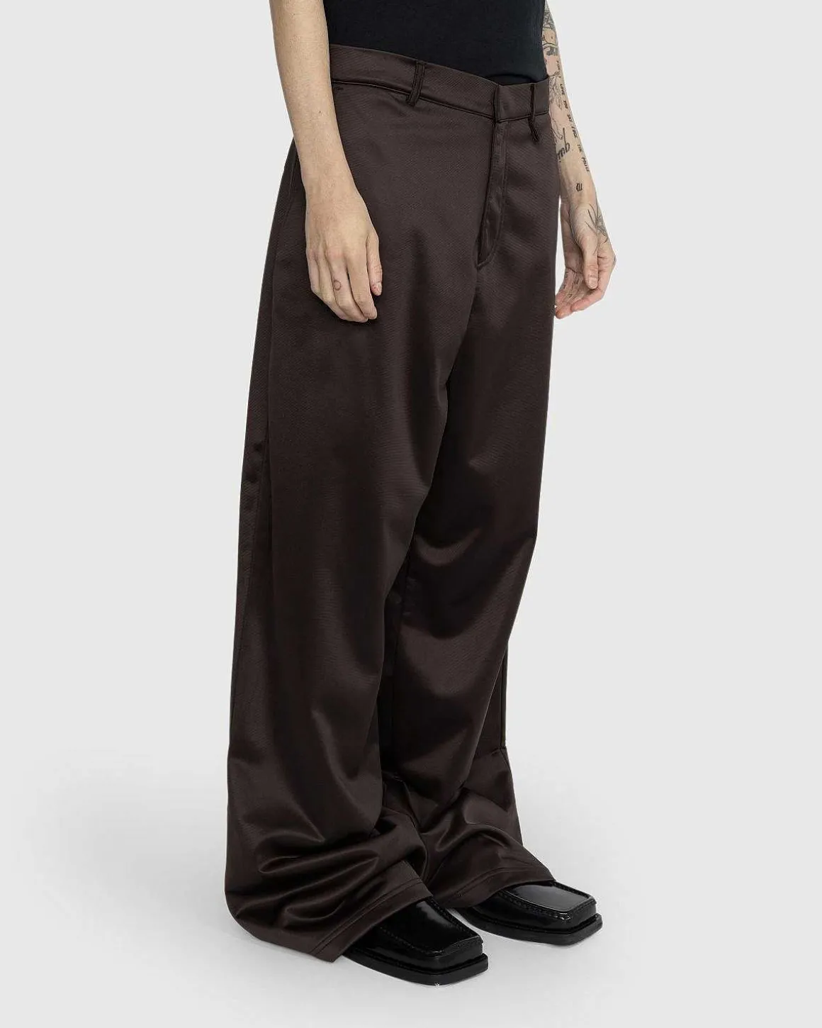 Oversized Trackpant Brun