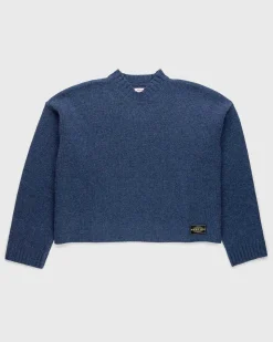 Oversized V-Hals Troje Indigo