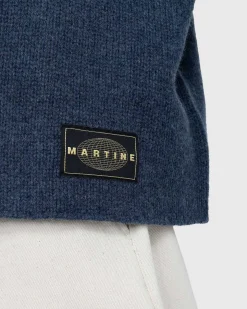 Oversized V-Hals Troje Indigo