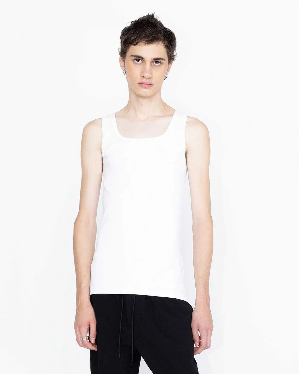 3 Pack Heavyweight Tank Top Hvid