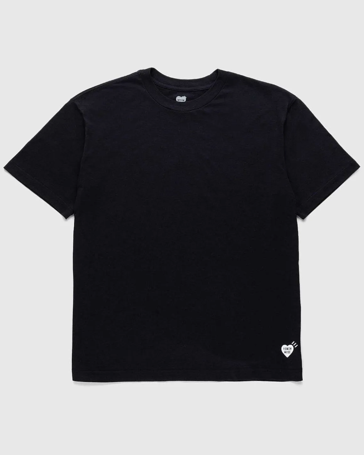 3 Pack T-Shirt Saet Sort