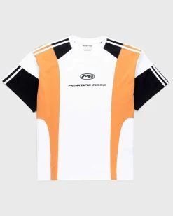 Panelet Oversize T-Shirt Hvid/Multi