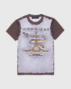 Paris' Bedste Second Skin T-Shirt Brun/Isbla