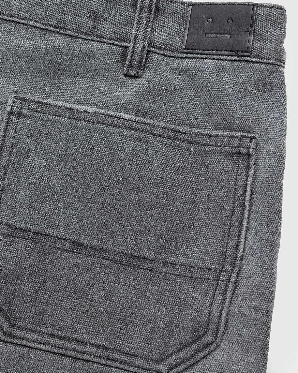 Patch Canvas Bukser Carbon Grey