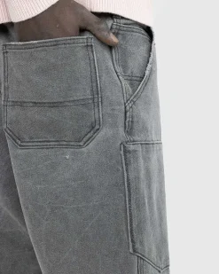 Patch Canvas Bukser Carbon Grey