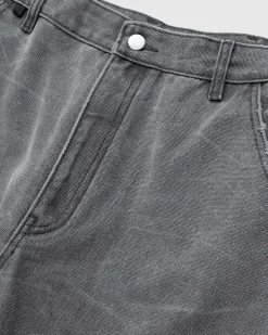 Patch Canvas Bukser Carbon Grey