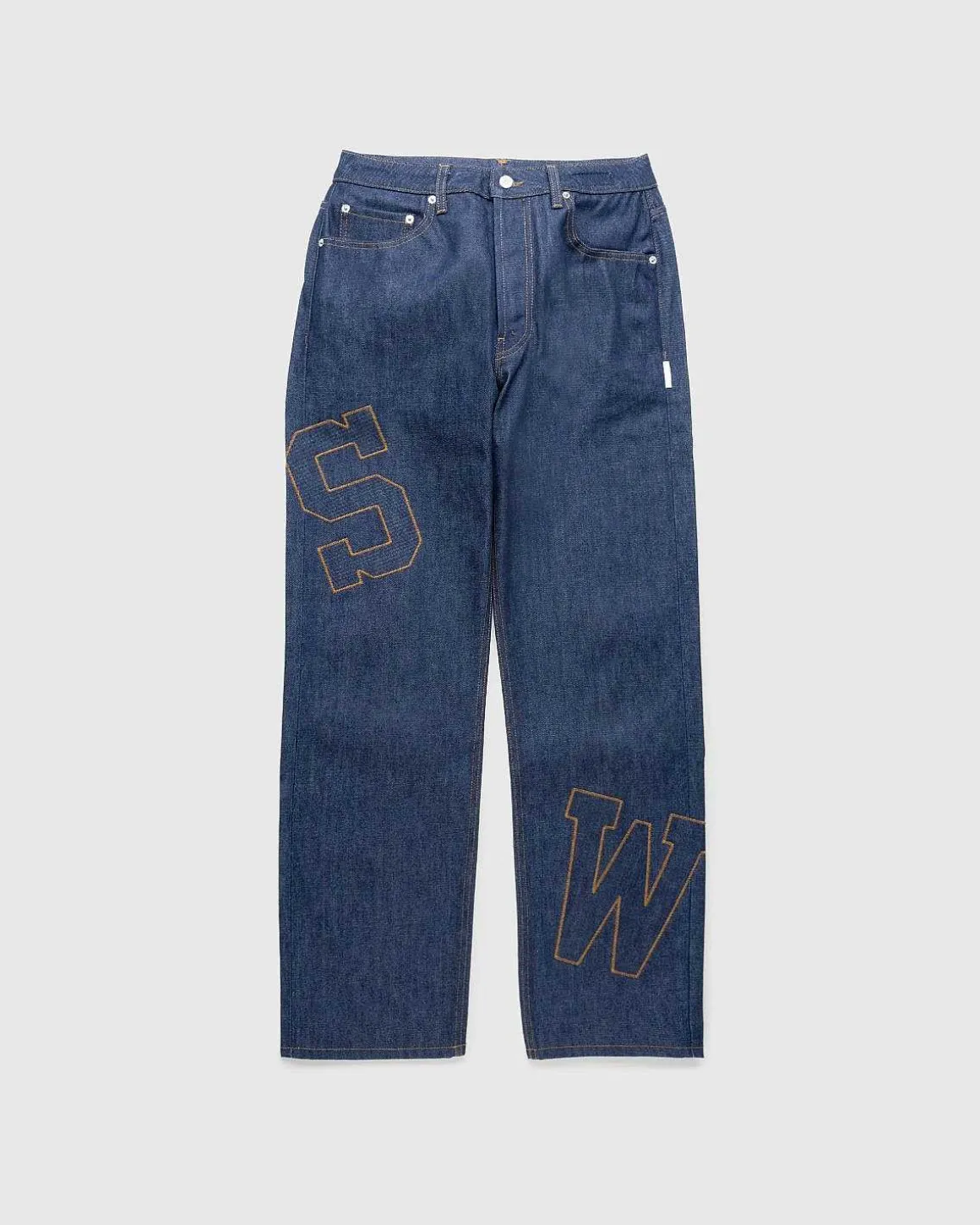 Patch Raw Denim Indigo