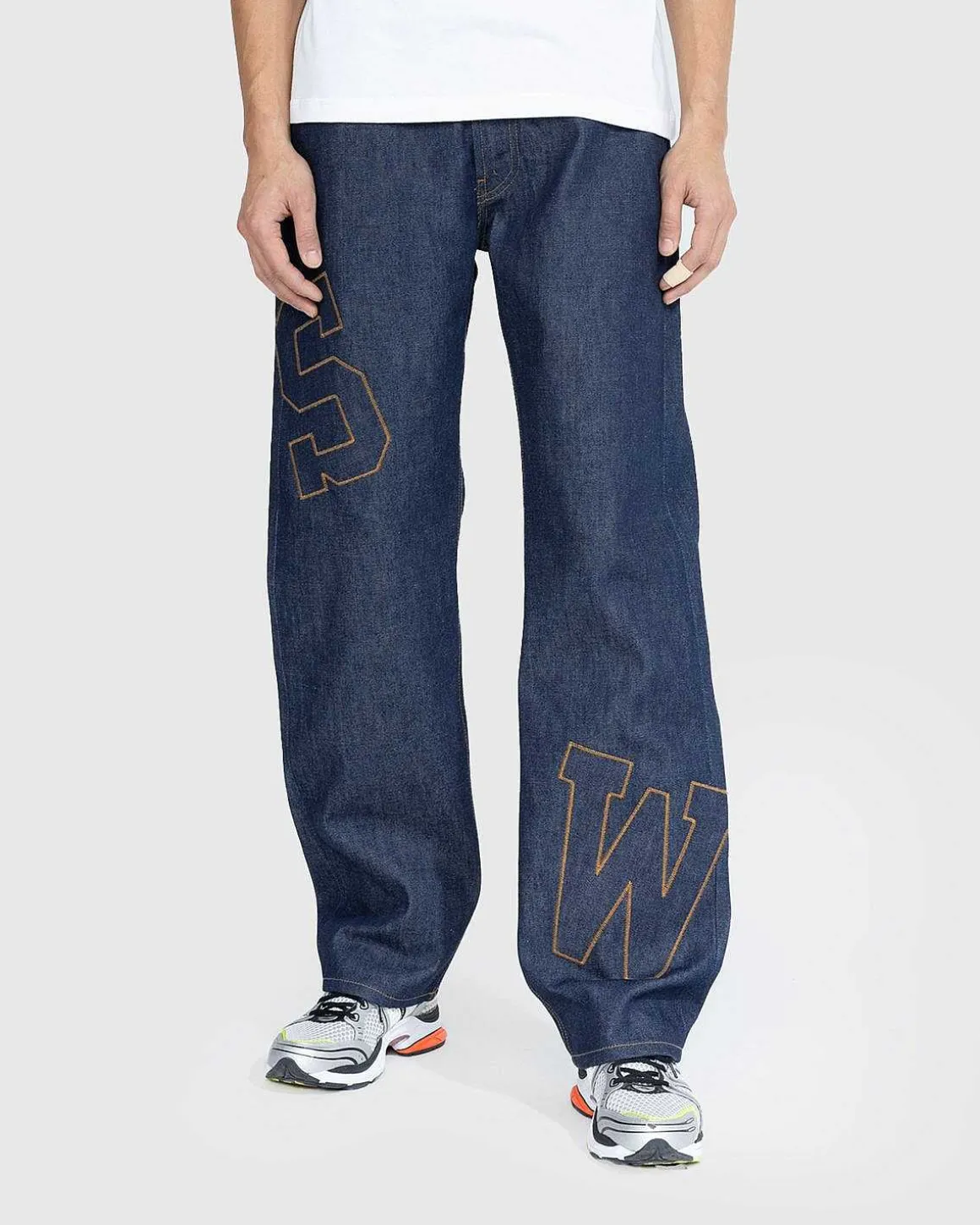 Patch Raw Denim Indigo