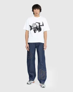 Patch Raw Denim Indigo