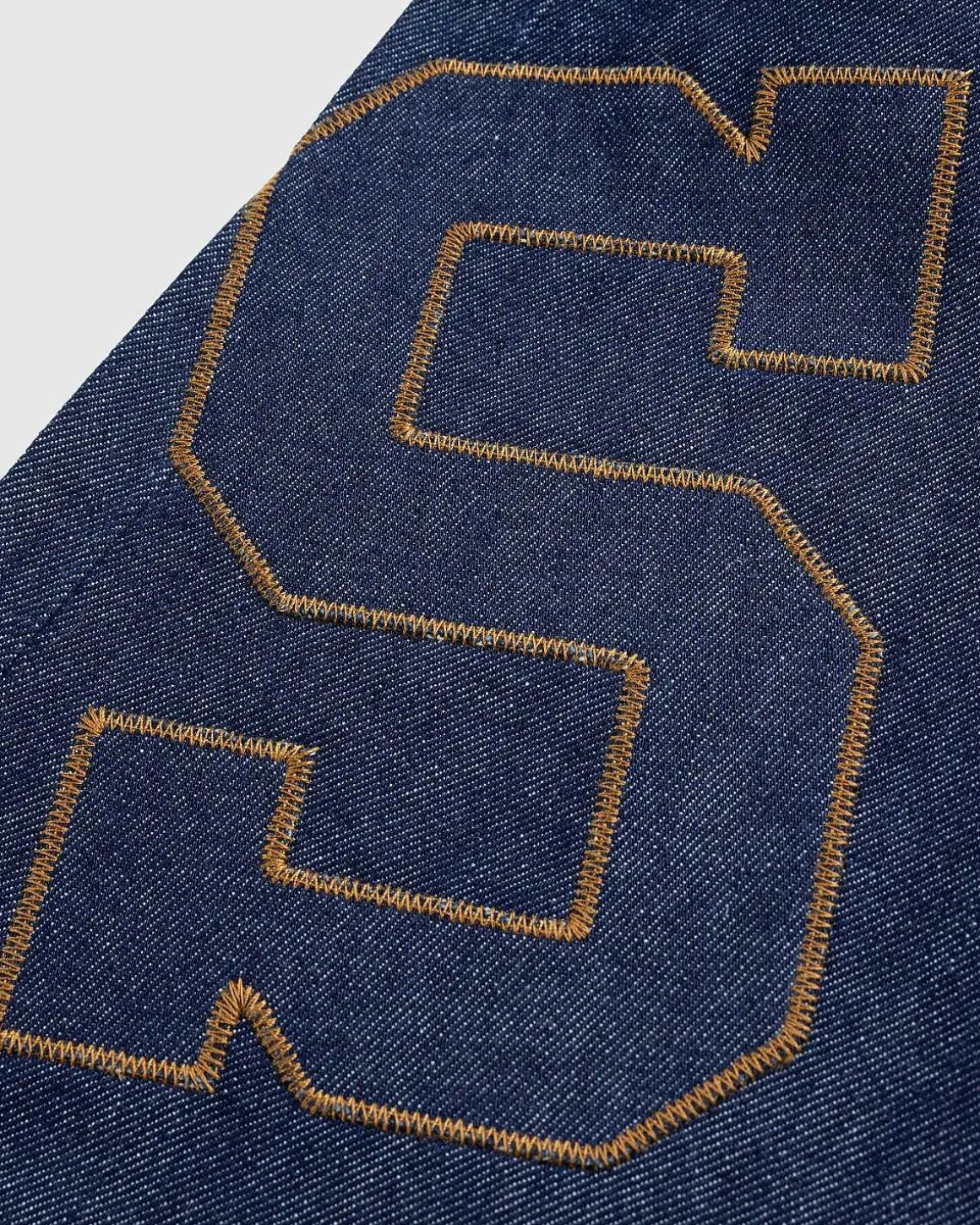 Patch Raw Denim Indigo