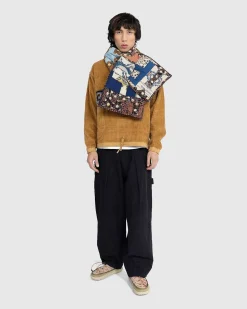 Patchwork Puffer Scarf Multi
