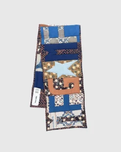 Patchwork Puffer Scarf Multi