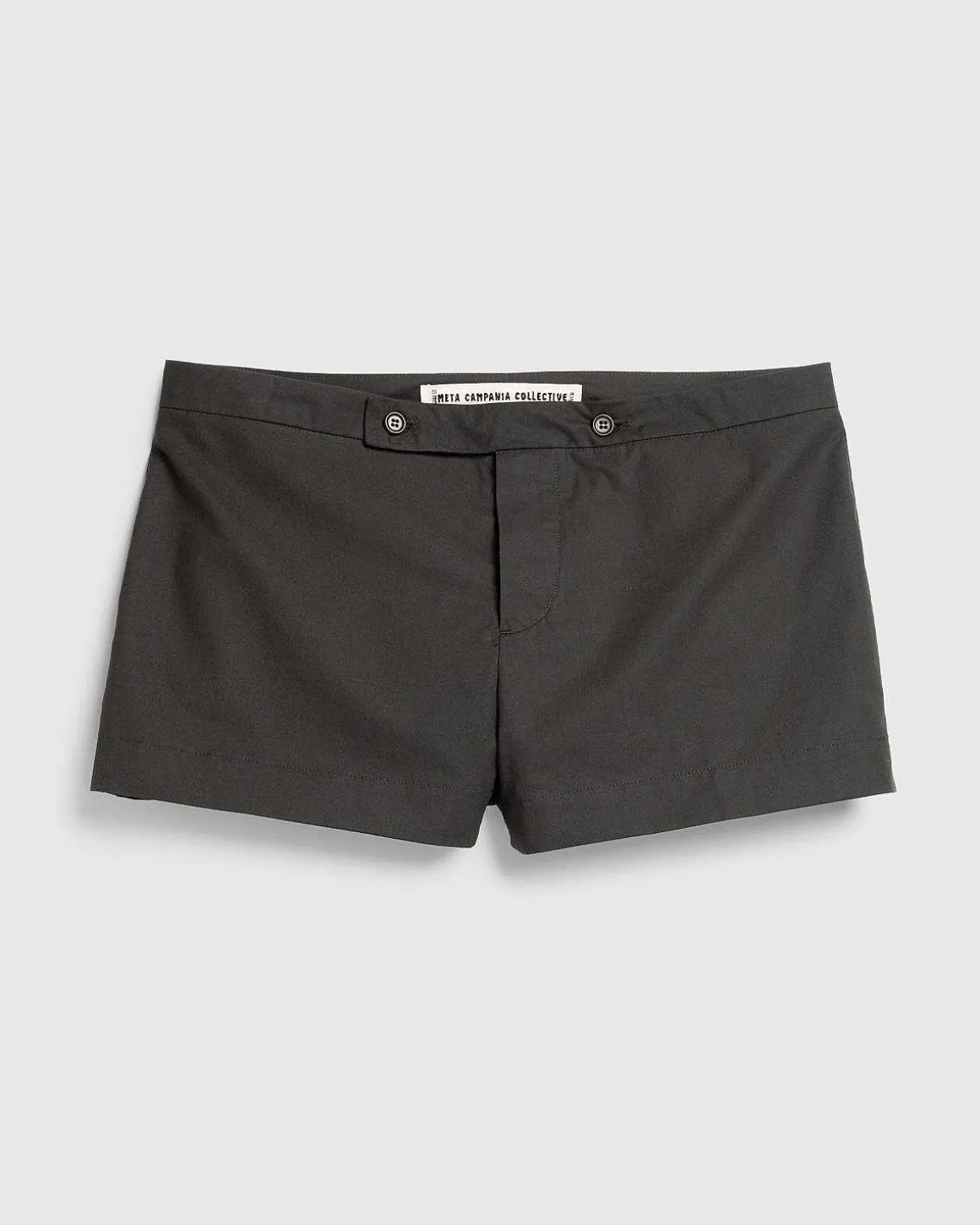 Paul Badeshorts Mork Khaki Brun