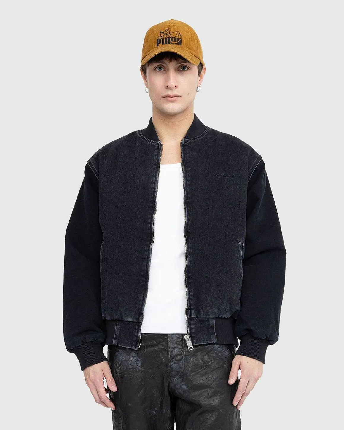 Paxon Bomber Sort/Stenvasket