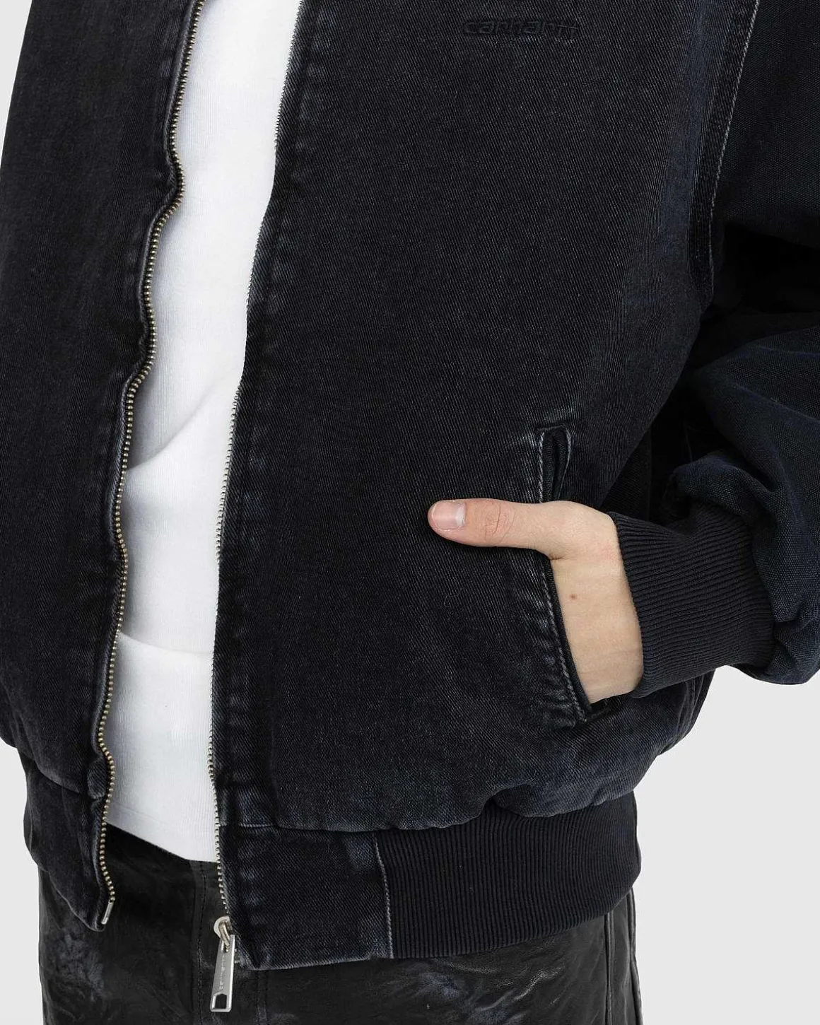 Paxon Bomber Sort/Stenvasket