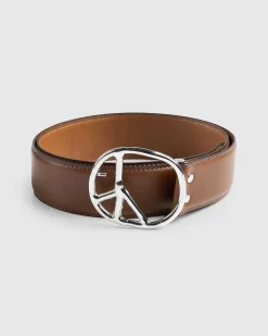 Peace Buckle Belt - Styr Lthr.