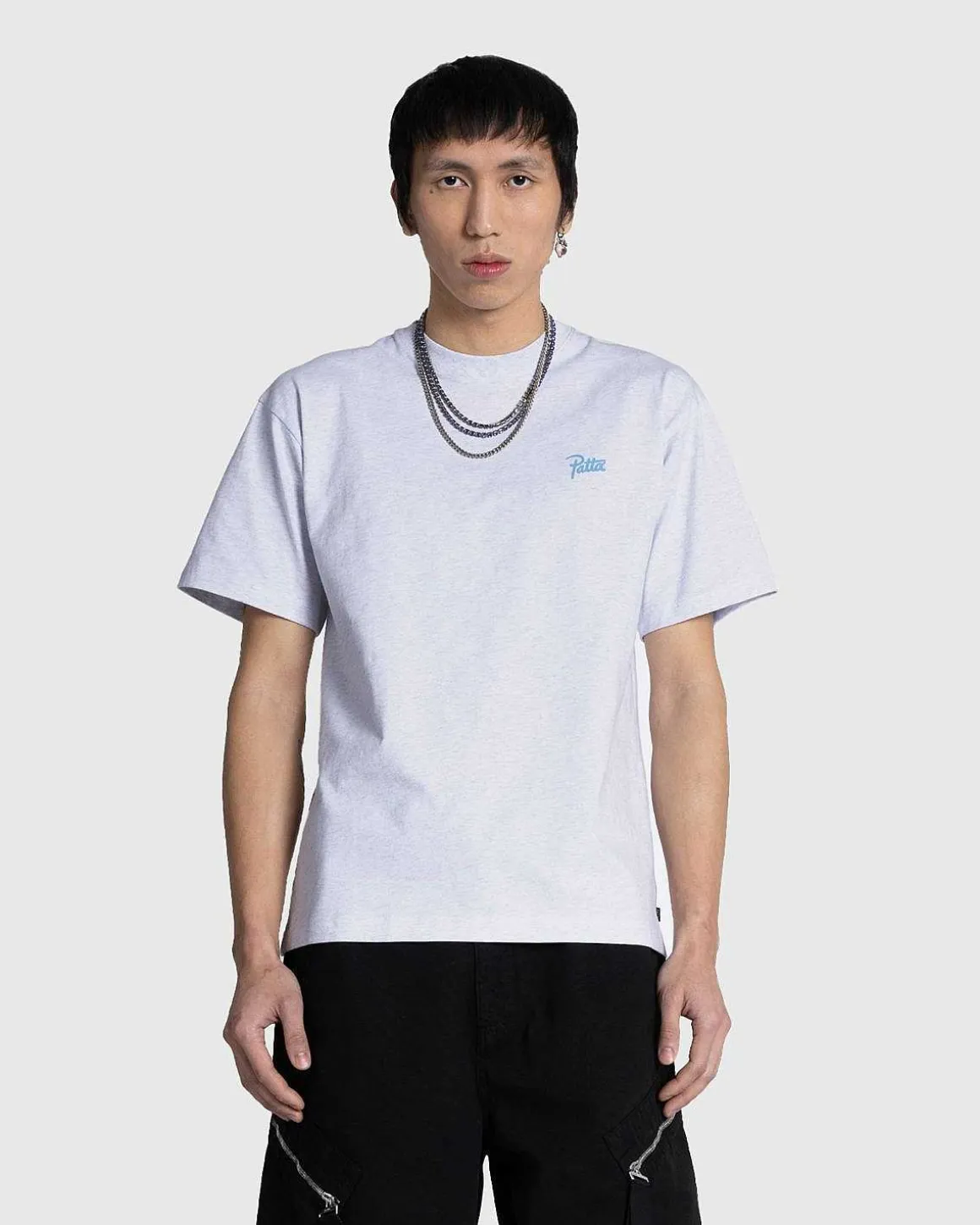 Perfect Hug T-Shirt Lysegra Melange