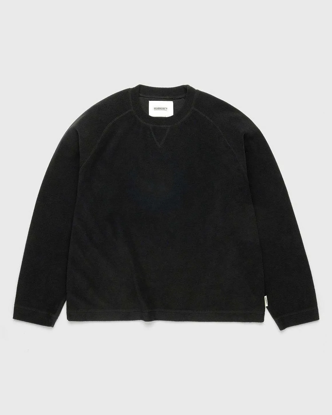 Polar Fleece Raglan Sweater Sort
