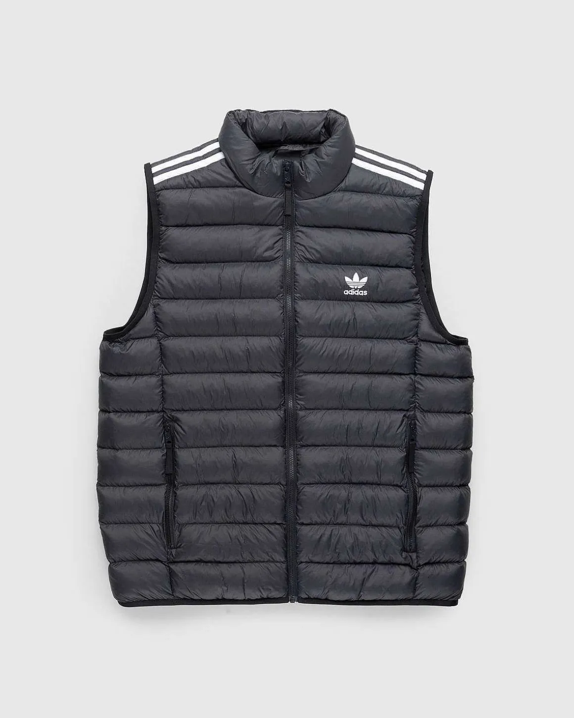 Polstret Vest Sort/Hvid