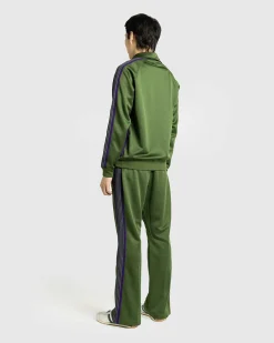 Poly Glat Traeningsjakke Ivy Green