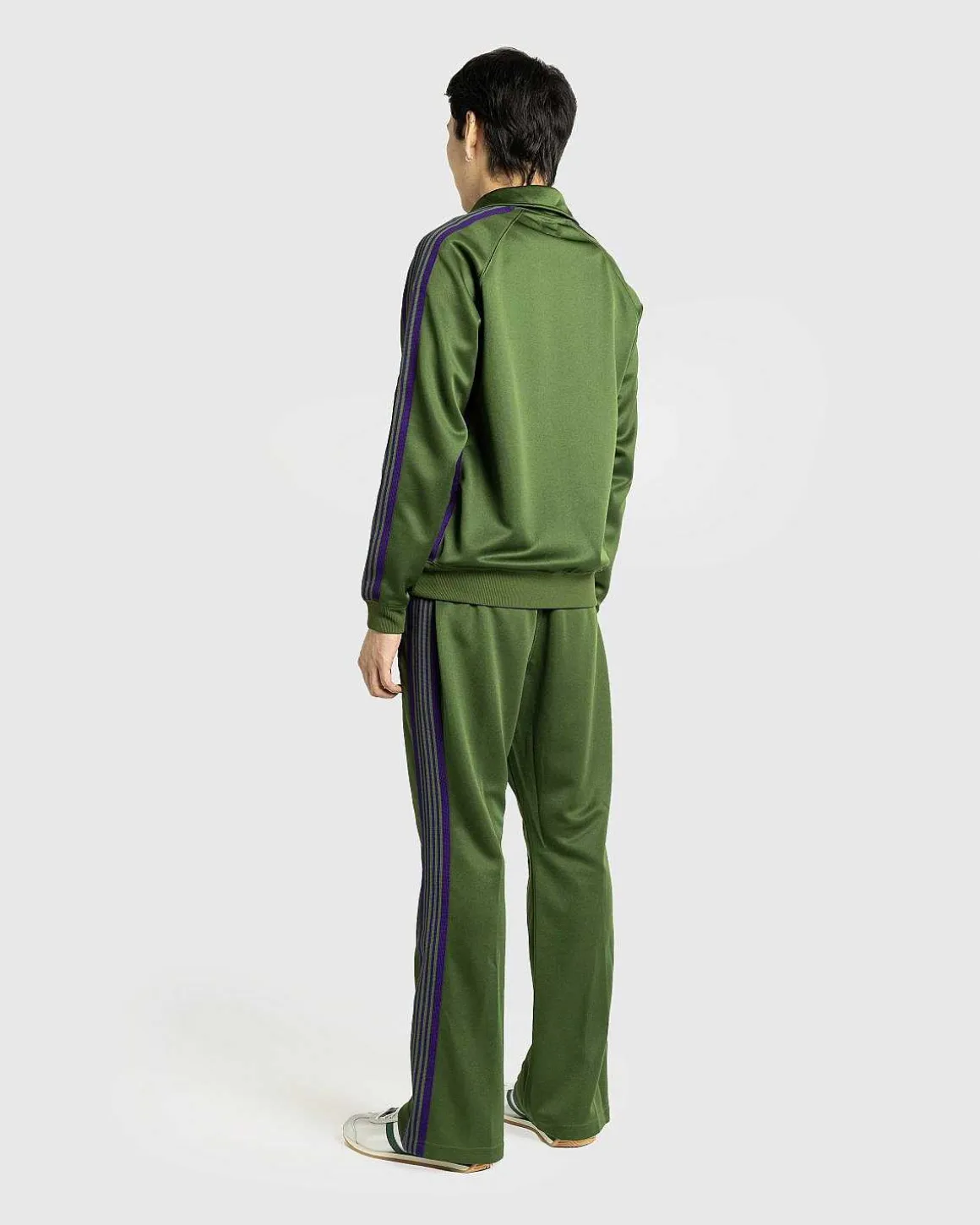 Poly Glat Traeningsjakke Ivy Green
