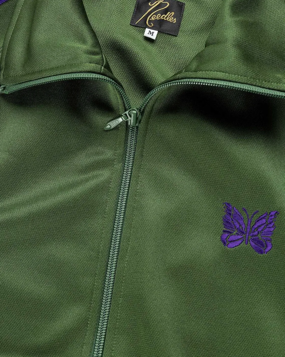 Poly Glat Traeningsjakke Ivy Green