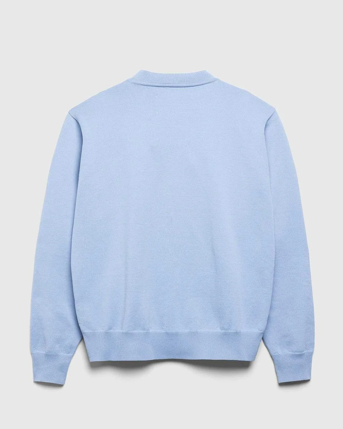 Poly Strik Cardigan Lysebla