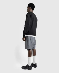 Poly Strik Cardigan Sort