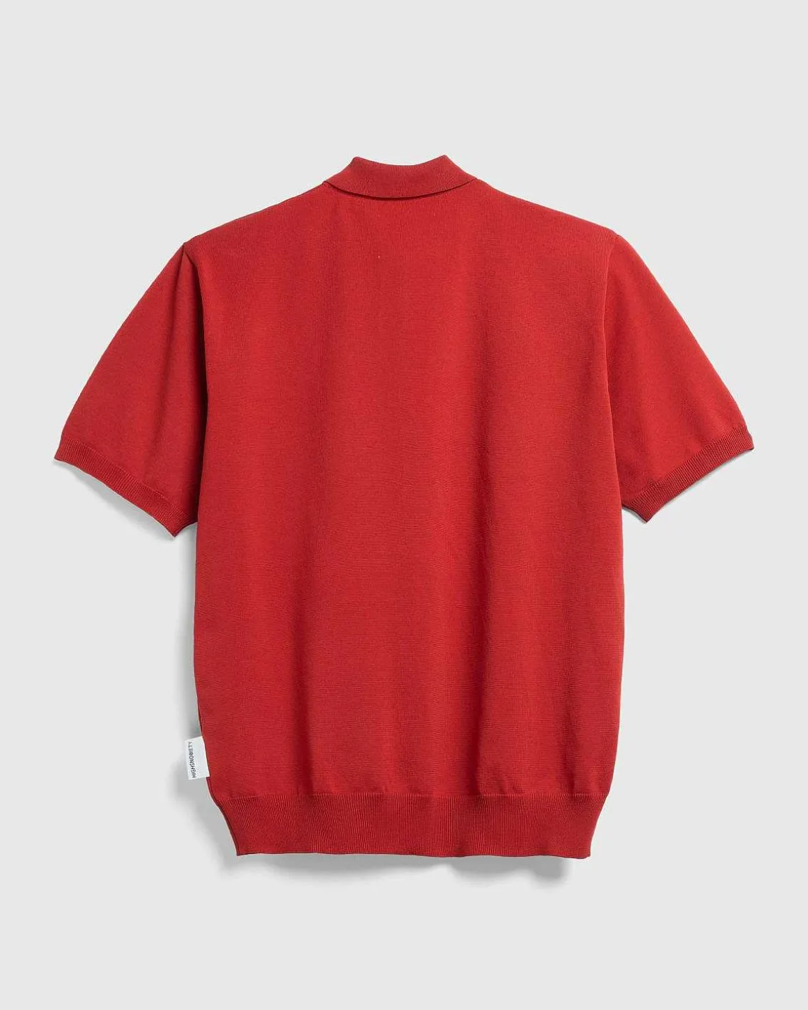Poly Strik Polo Rubinrod
