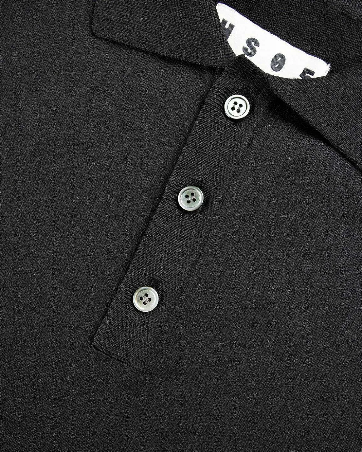 Poly Strik Polo Sort