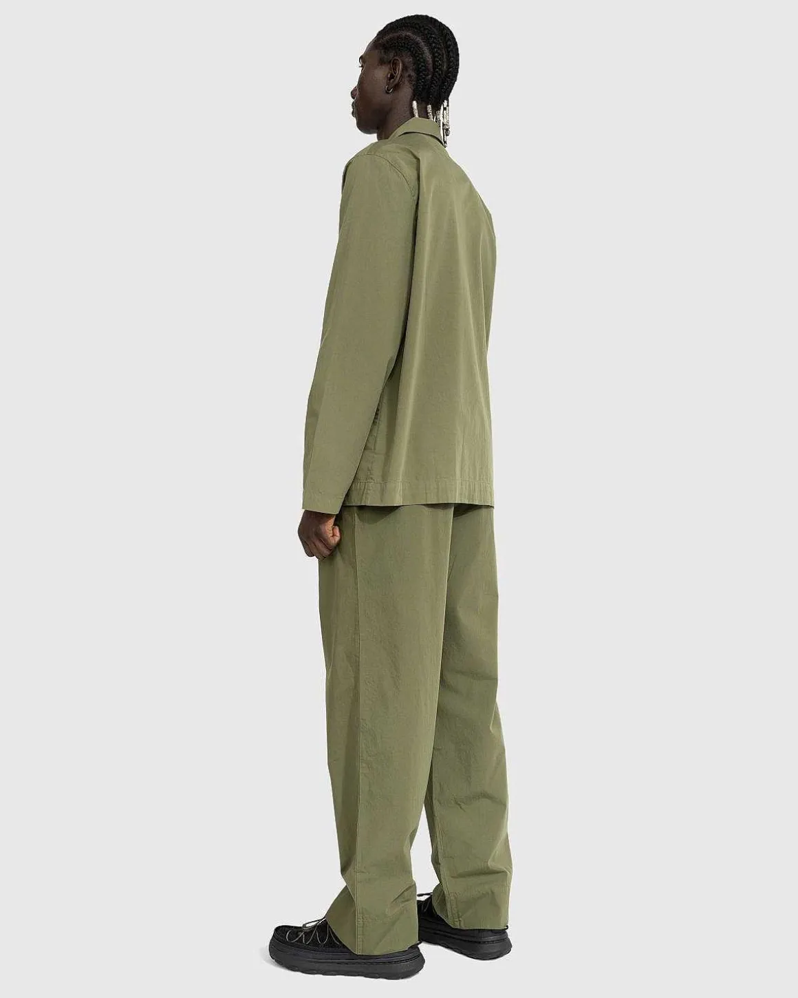Poplin Pyjamas Bukser Willow