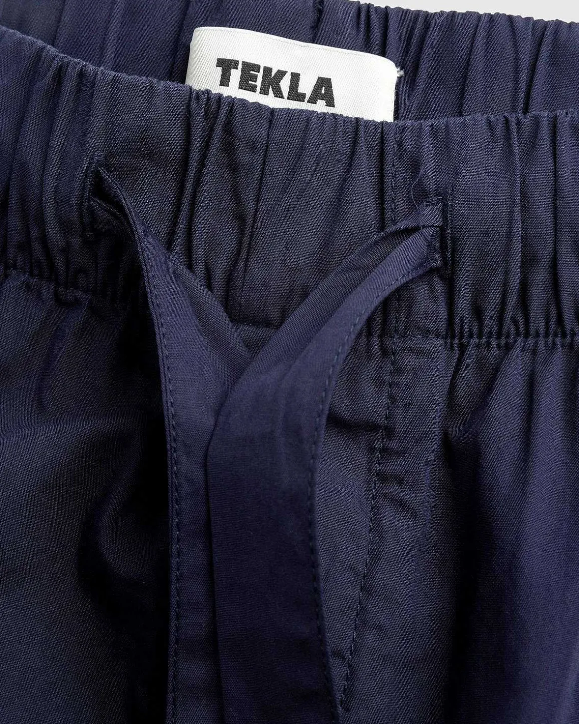 Poplin Pyjamas Shorts Aegte Navy