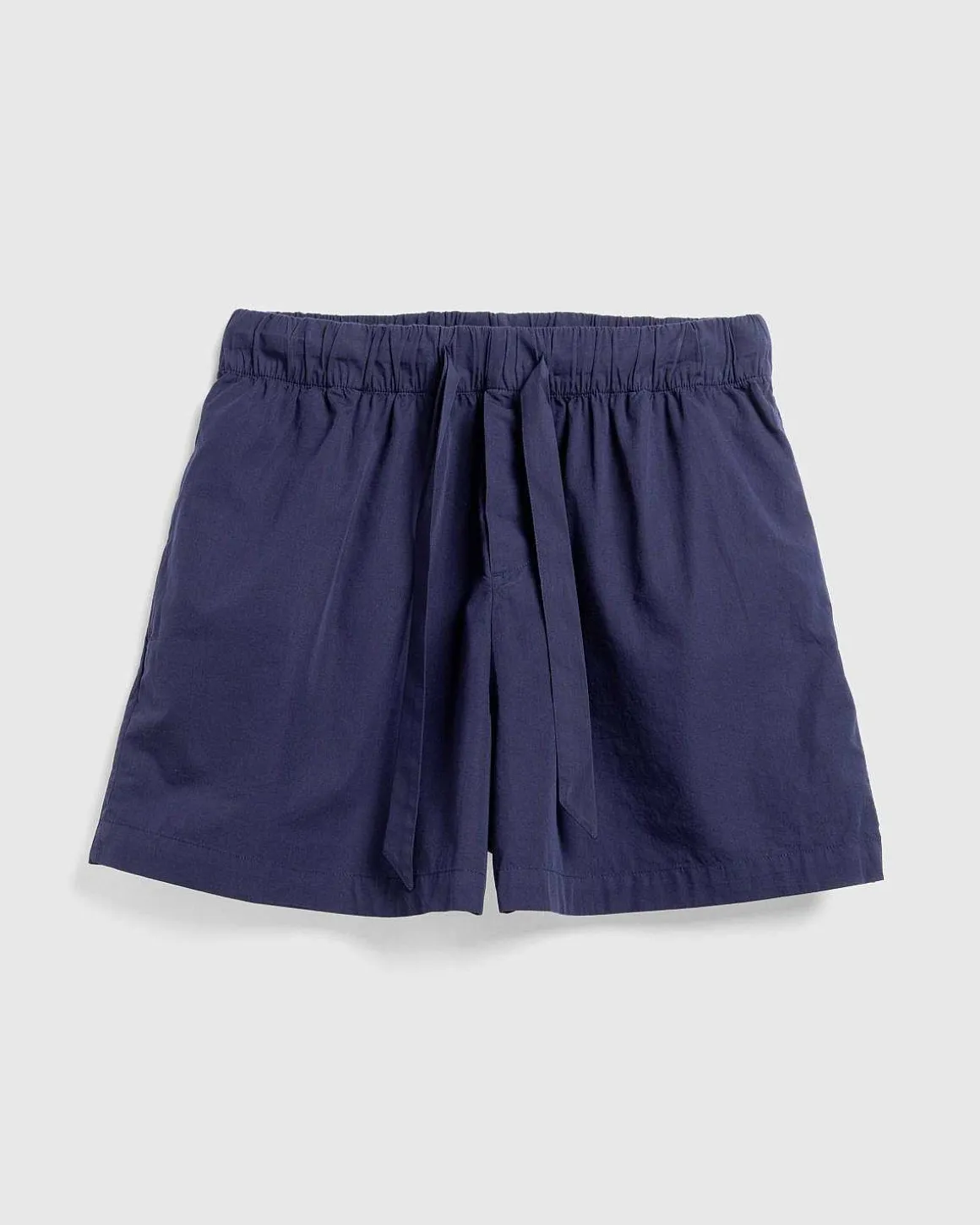 Poplin Pyjamas Shorts Aegte Navy