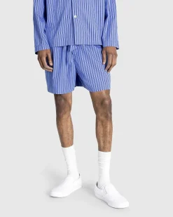 Poplin Pyjamas Shorts Boro Stripes