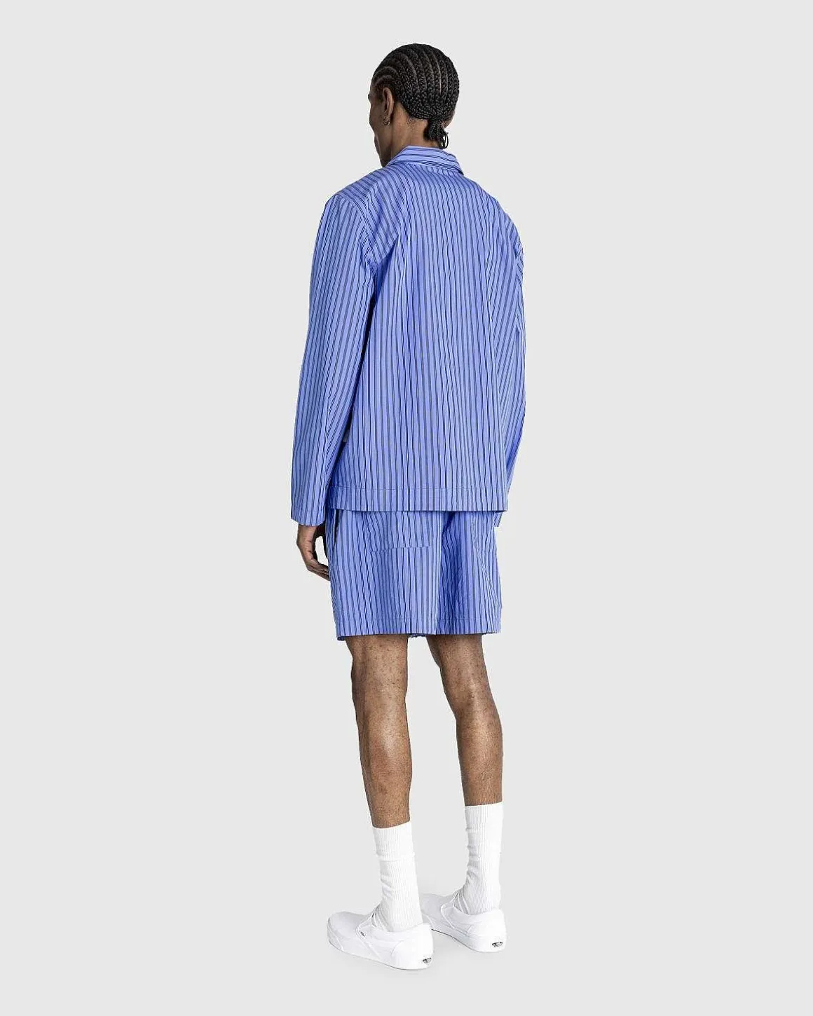 Poplin Pyjamas Shorts Boro Stripes