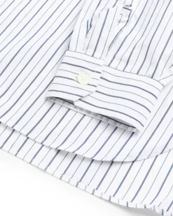 Popover Skjorte Olympic White Stripe