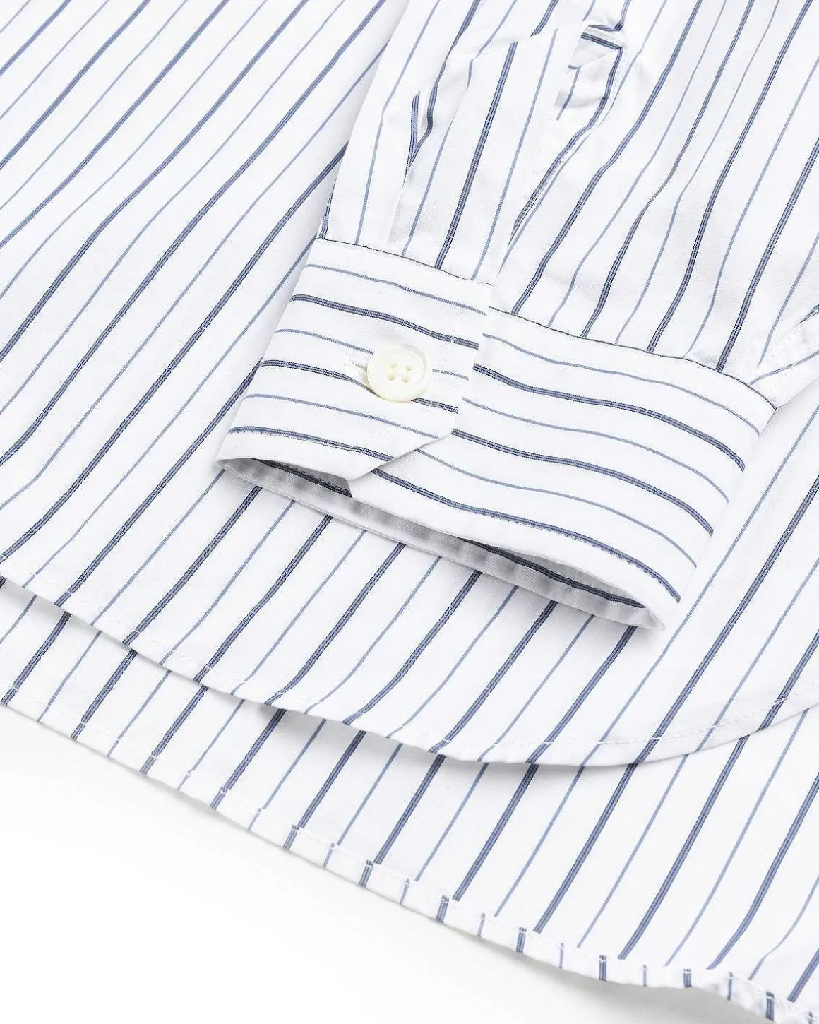 Popover Skjorte Olympic White Stripe