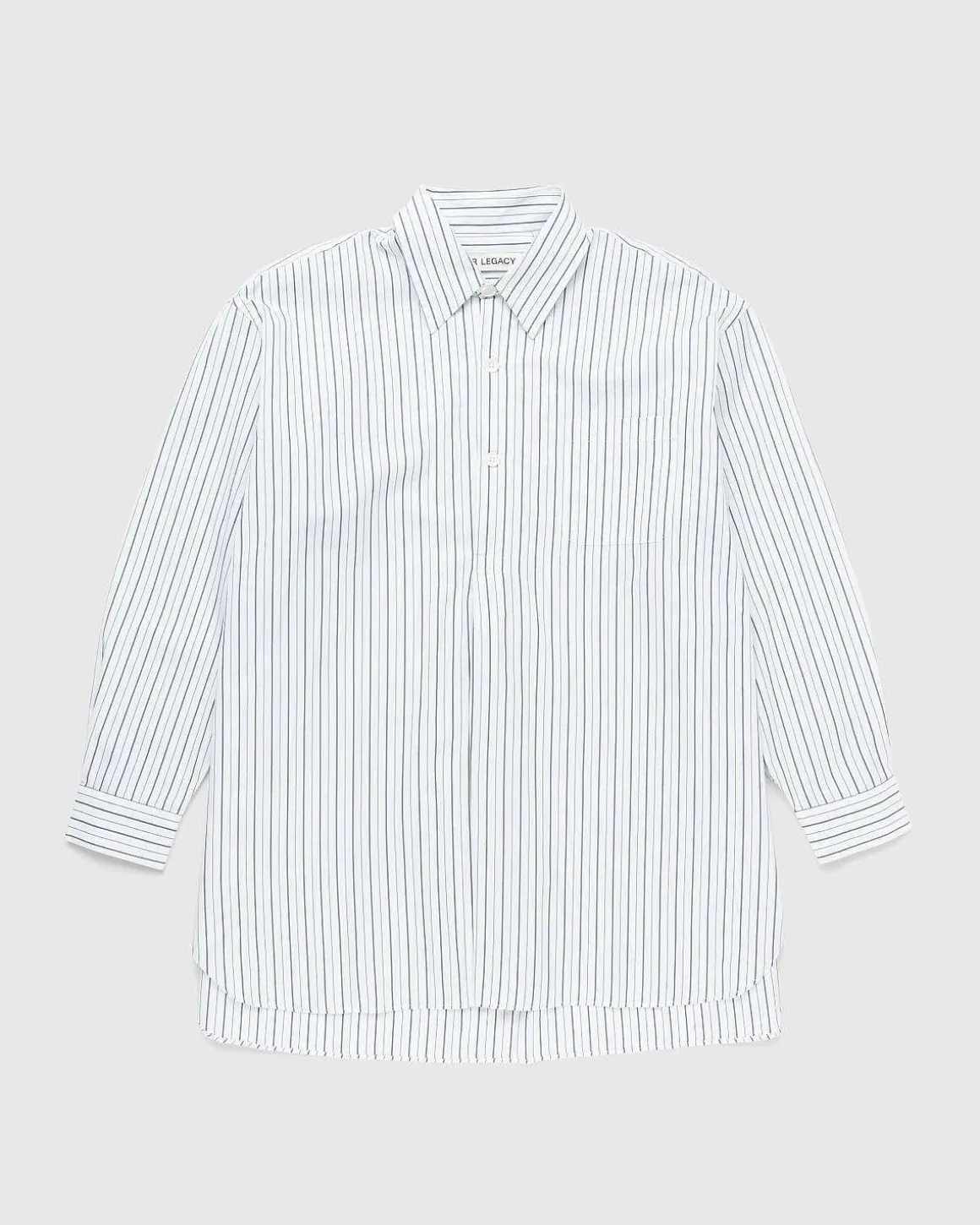 Popover Skjorte Olympic White Stripe
