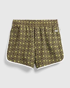 Power Shorts Oliven/Morkebrun