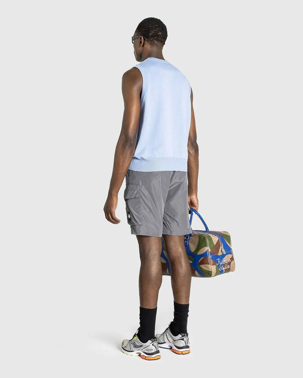 Puma X Kidsuper Duffle Bag Eg Gren