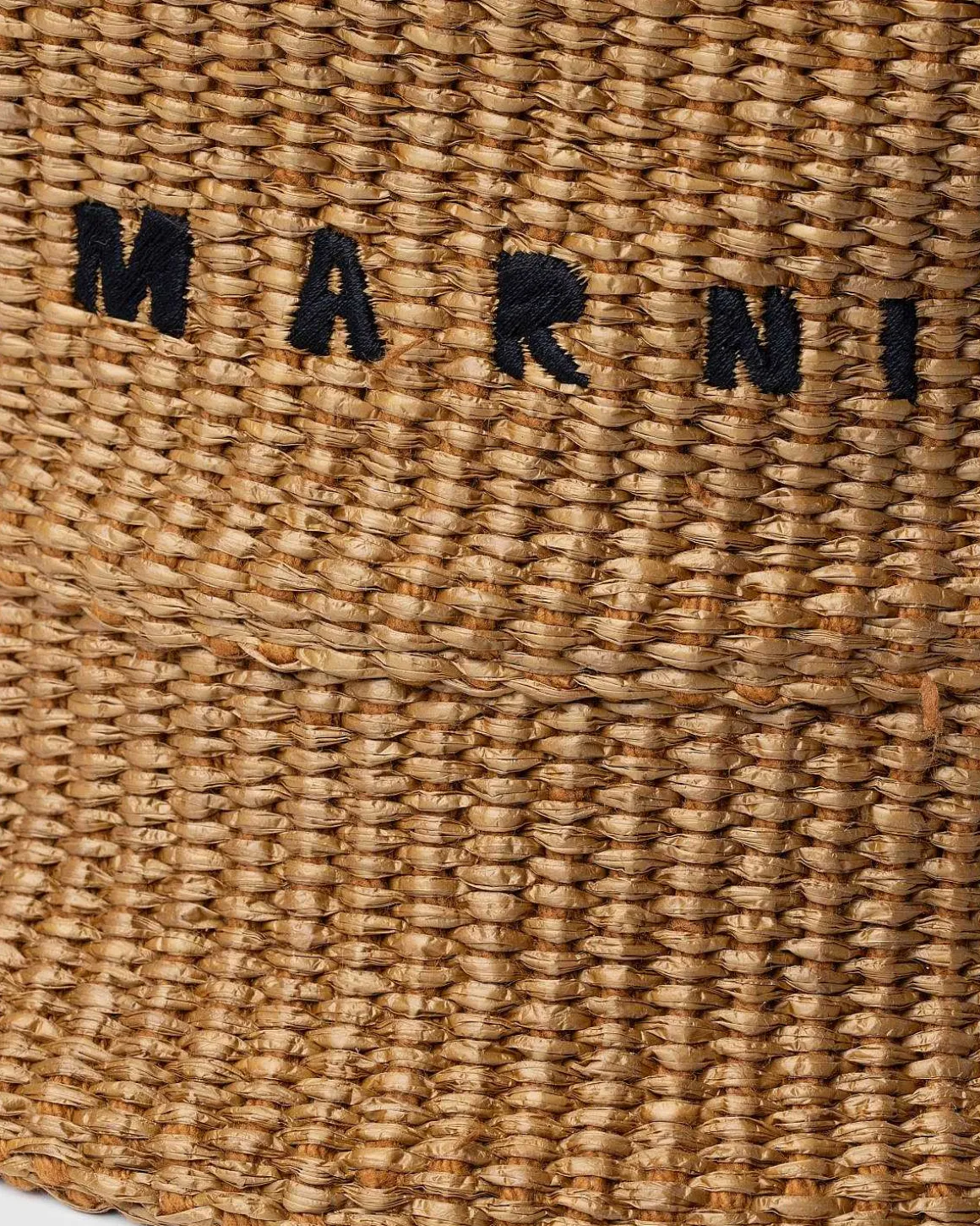 Raffia Bucket Hat Caramel