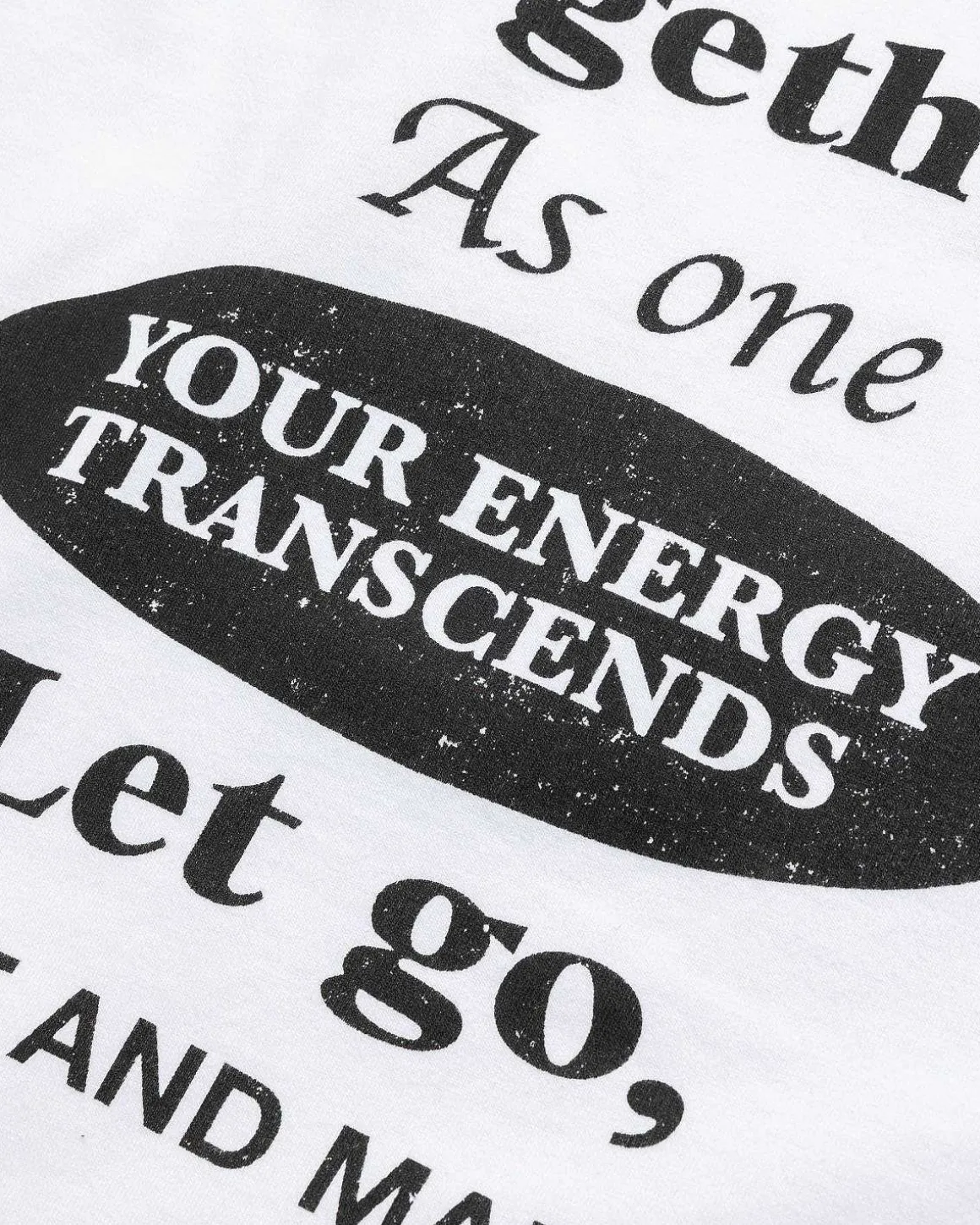 Reflect And Manifest Vasket T-Shirt Hvid