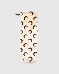 Regenereret All Over Moon Jersey High Neck Second Skin Tan