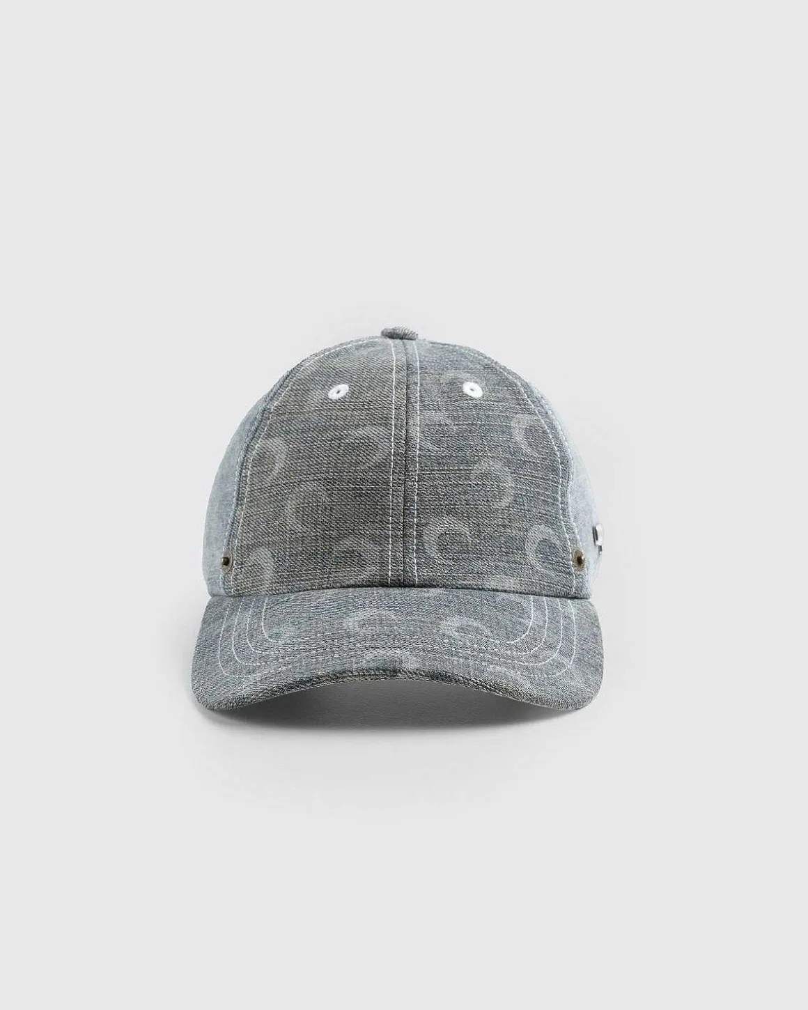 Regenereret Denim Baseballkasket Gra