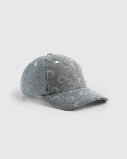 Regenereret Denim Baseballkasket Gra