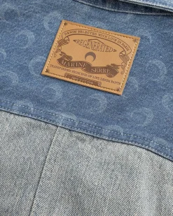 Regenereret Denimjakke Bla